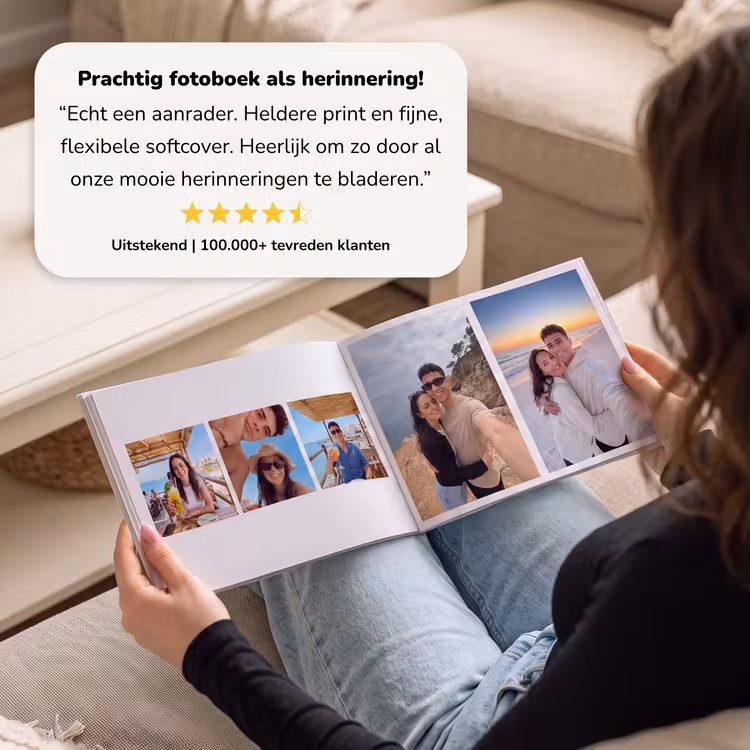Fotoboek soft cover - Liggend 30x20 cm — 6