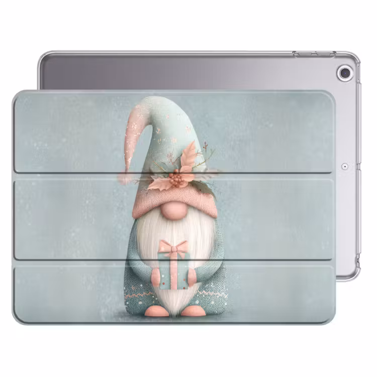iPad hoes - Kerstgnome - Cadeau - Groen — 1