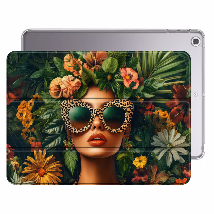 iPad hoes - Vrouw - Panterprint - Jungle - Natuur - Luxe — 1