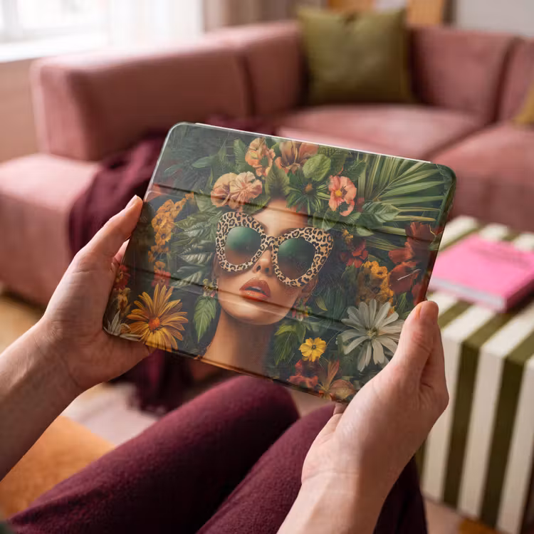 iPad hoes - Vrouw - Panterprint - Jungle - Natuur - Luxe — 3