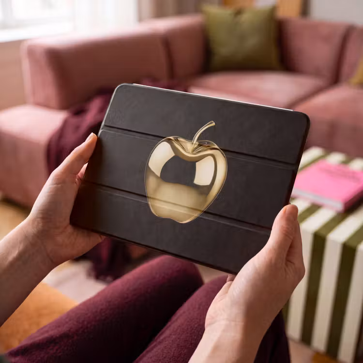 iPad hoes - Appel - Goud - Chrome - Zwart — 3