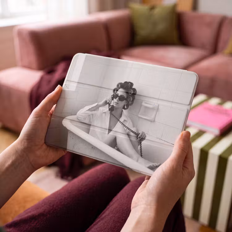 iPad hoes - Bad - Vrouw - Zwart - Wit — 3
