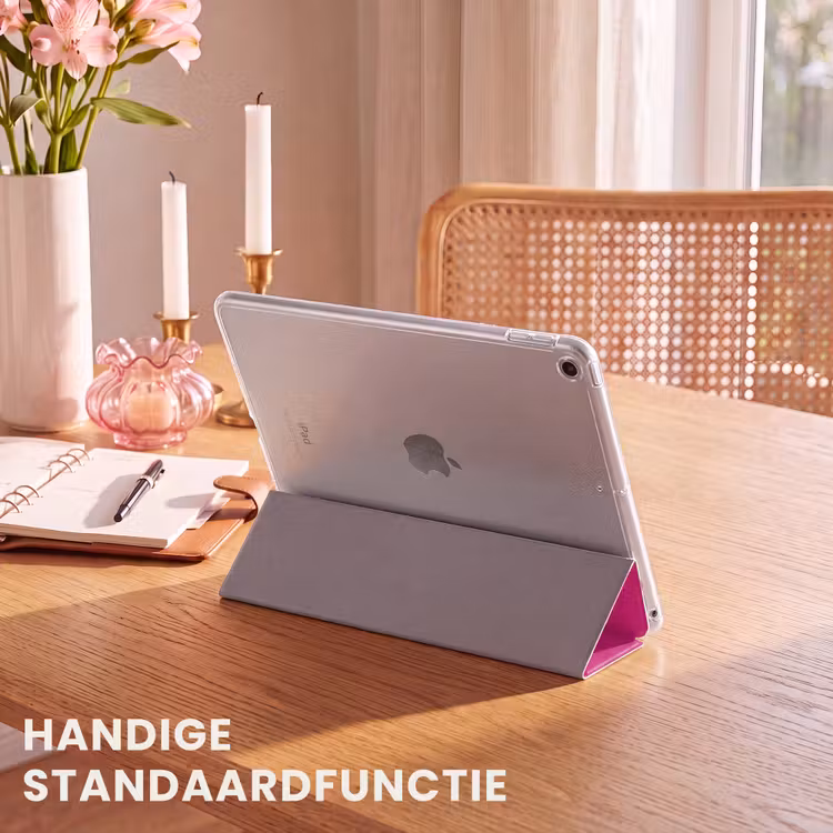 iPad hoes - Oh la la - Luipaardprint - Roze — 5