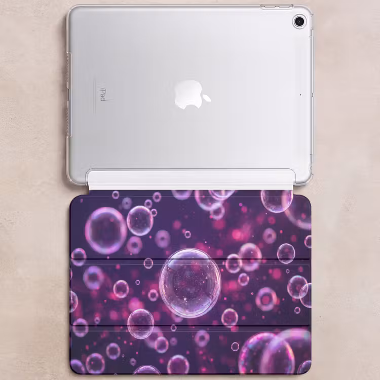 iPad hoes - Paars - Bubbels - Schuim — 6