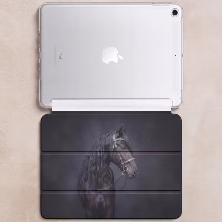 iPad hoes - Portret - Paard - Donker — 6