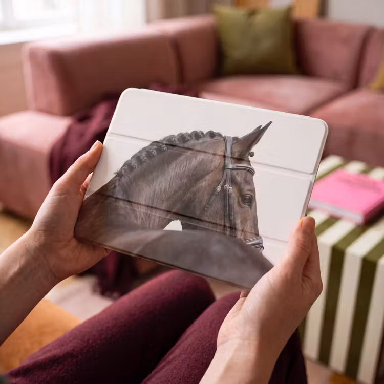 iPad hoes - Portret - Paard - Elegant — 3