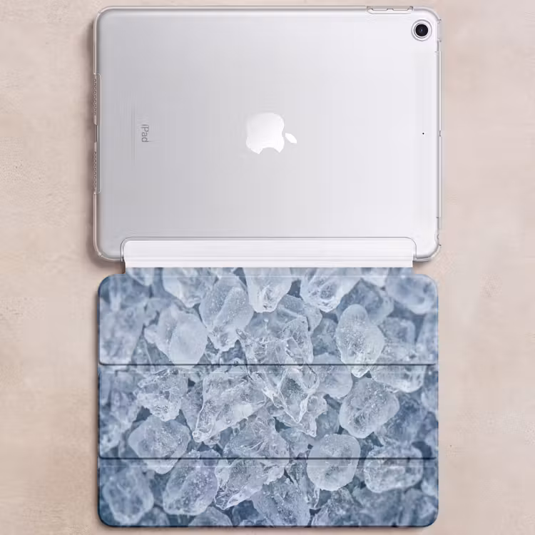 iPad hoes - Ijsblokjes - Water - Blauw — 6