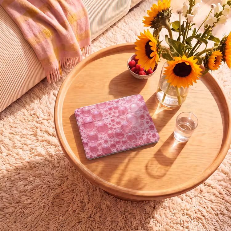 iPad hoes - Roze - Schuim - Bubbels — 2
