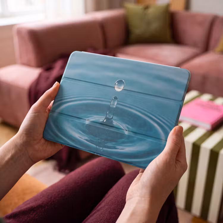 iPad hoes - Waterdruppel - Water - Oppervlakte — 3