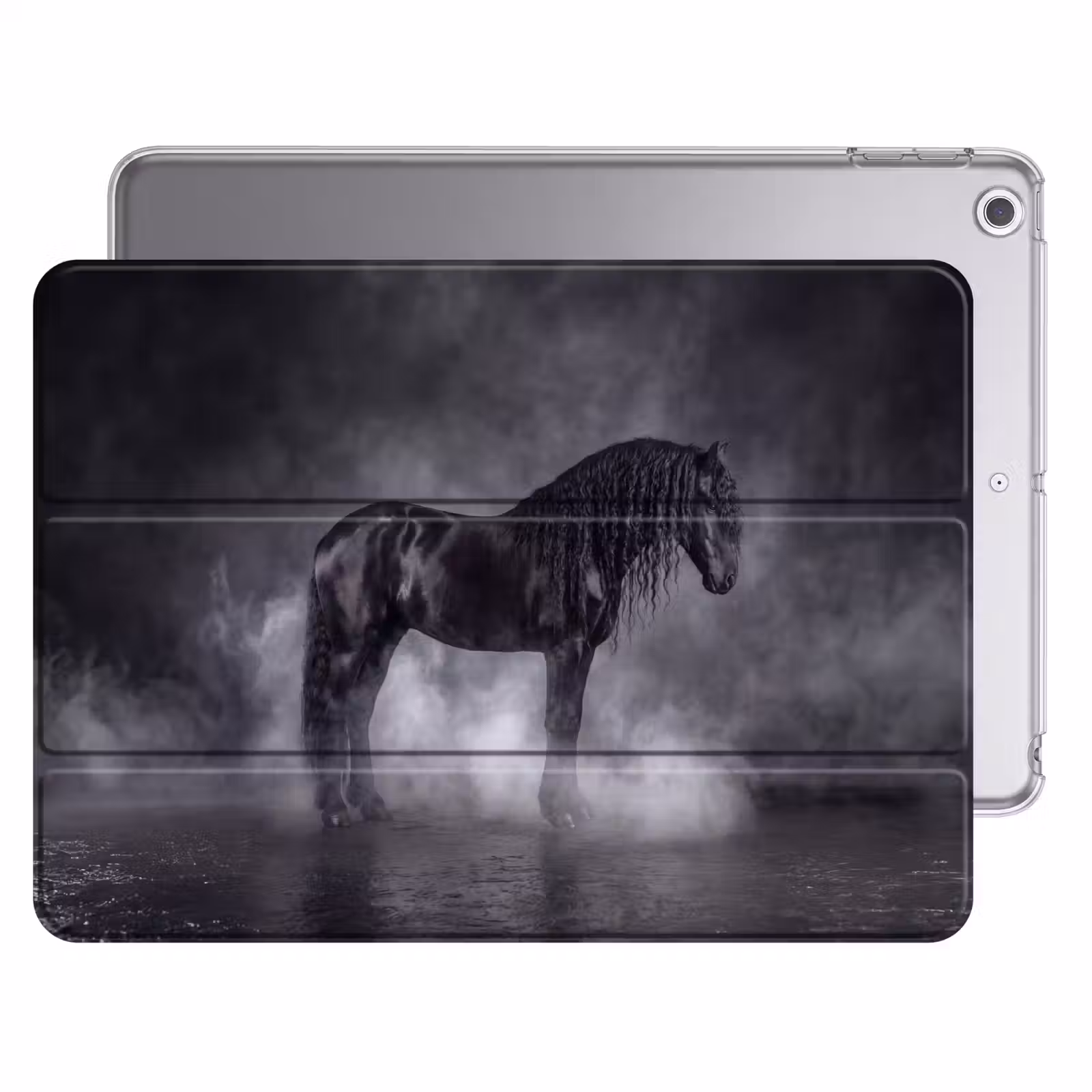 iPad hoes - Paard - Magisch - Zwart — 1