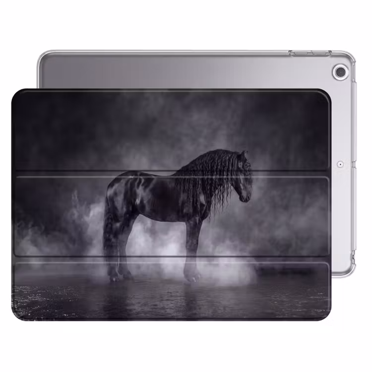 iPad hoes - Paard - Magisch - Zwart — 1
