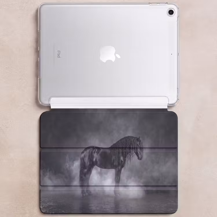 iPad hoes - Paard - Magisch - Zwart — 6
