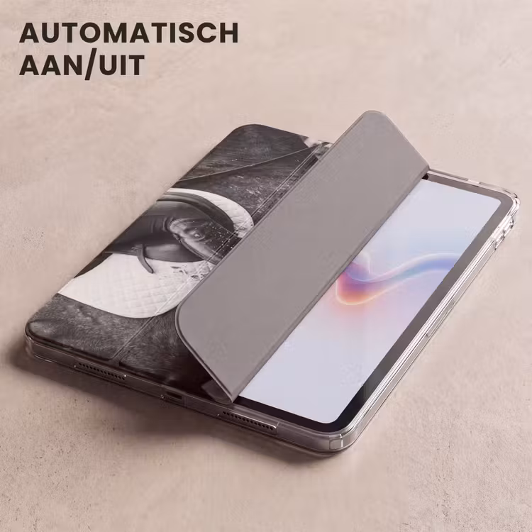 iPad hoes - Paard - Sport - Zwart - Wit — 4