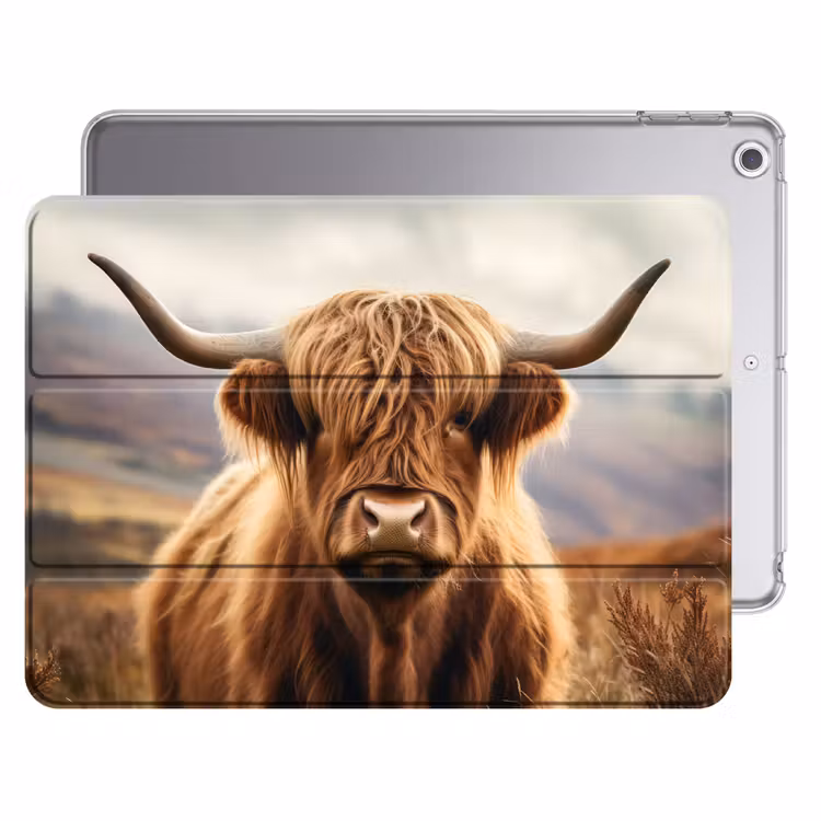 iPad hoes - Schotse hooglander - Landschap - Dier — 1