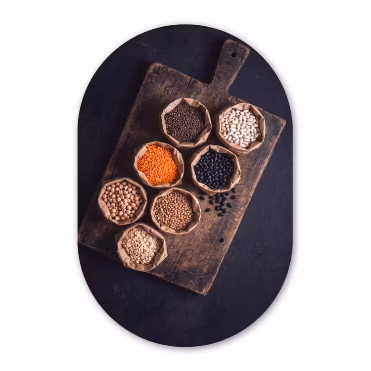Muurovaal aluminium - Eten - Zakjes - Voeding — 1