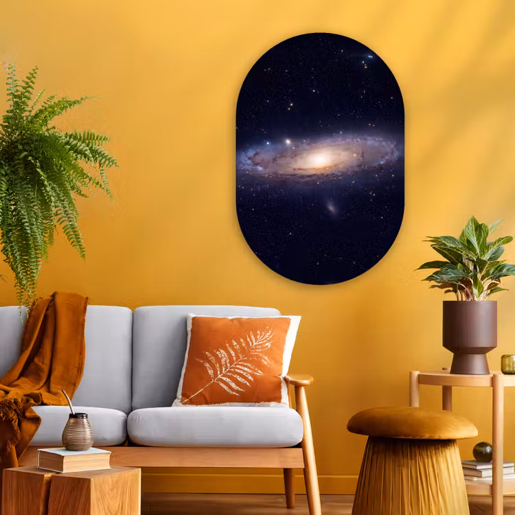 Muurovaal - Glas - Sterrenstelsel - Ruimte - Kosmos — 3