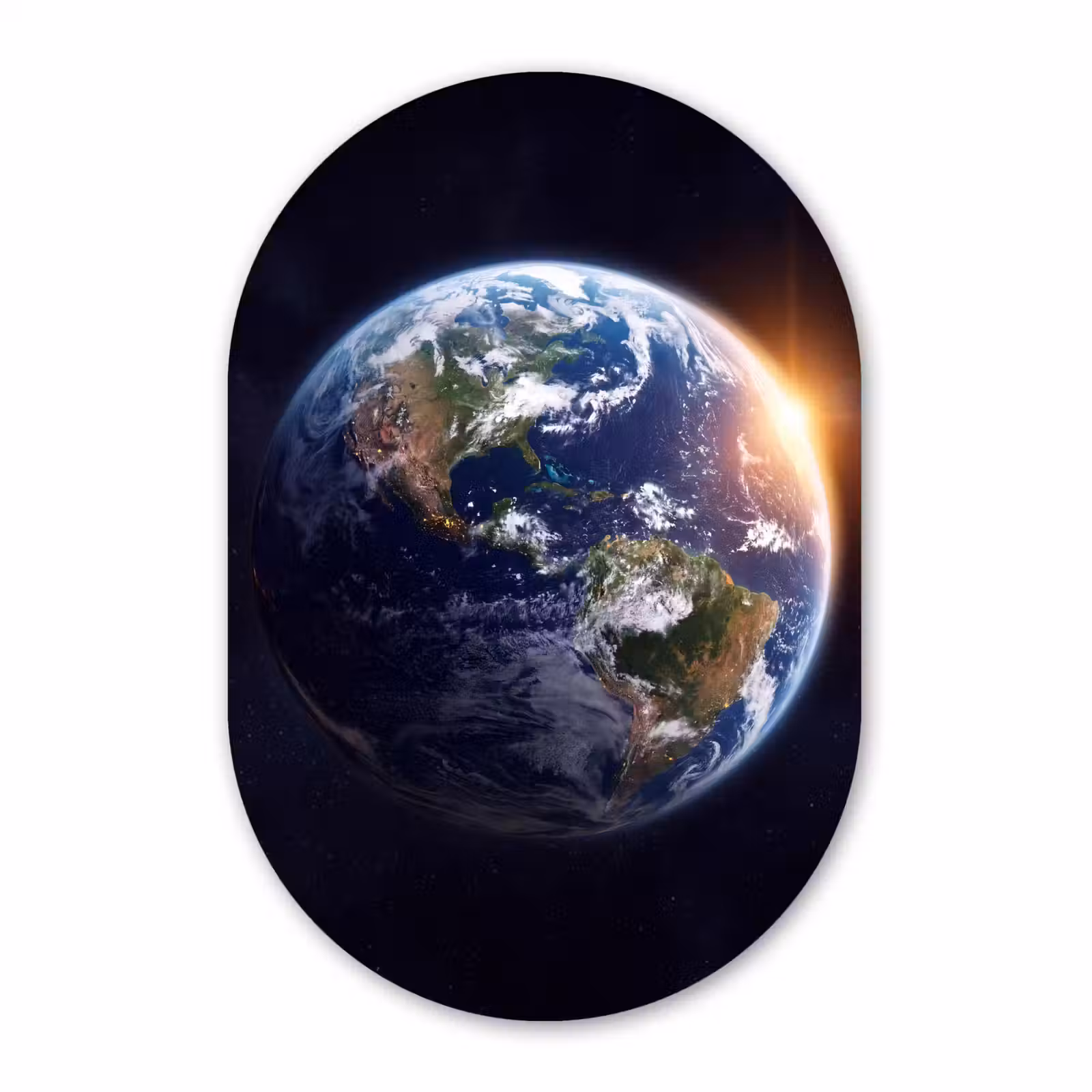 Muurovaal - Glas - Planeet - Ruimte - Kosmos — 1