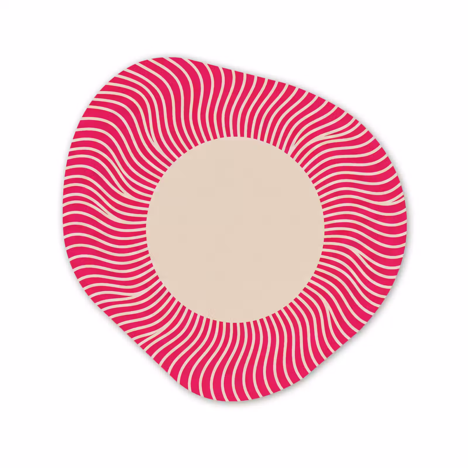 Organisch schilderij - Forex - Abstract - Patroon - Roze — 1