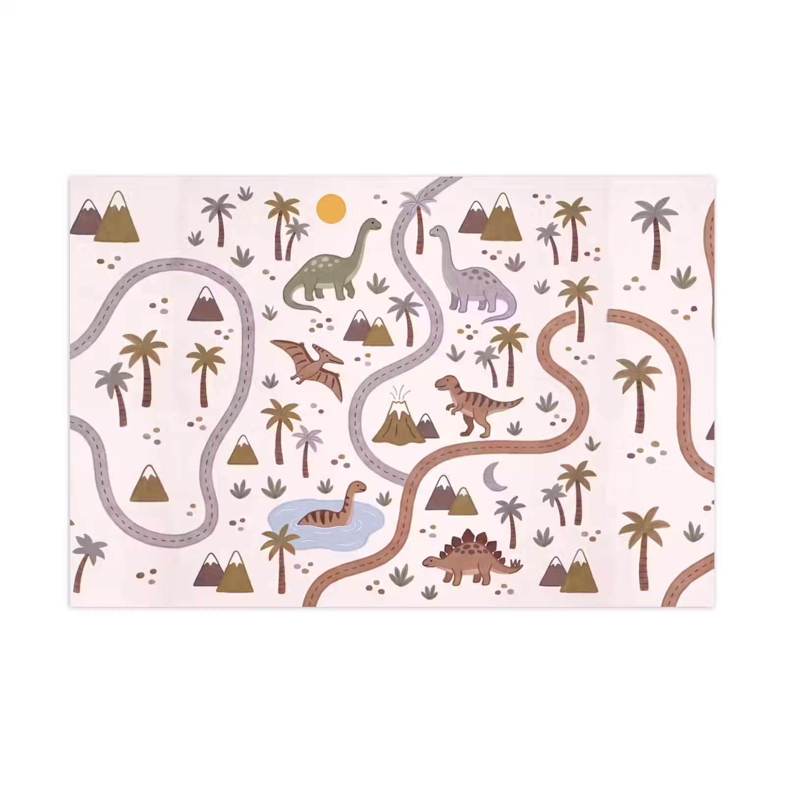 Speelkleed - Dinosaurus - Natuur - Speels — 1
