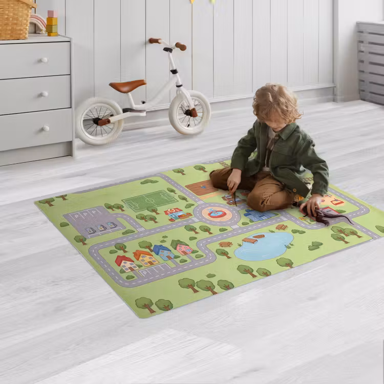 Speelkleed - Plattegrond - Dorp - Kind — 2
