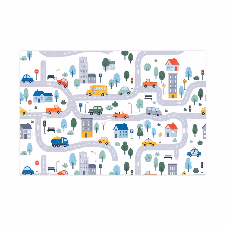 Speelkleed - Stad - Verkeer - Patroon — 1