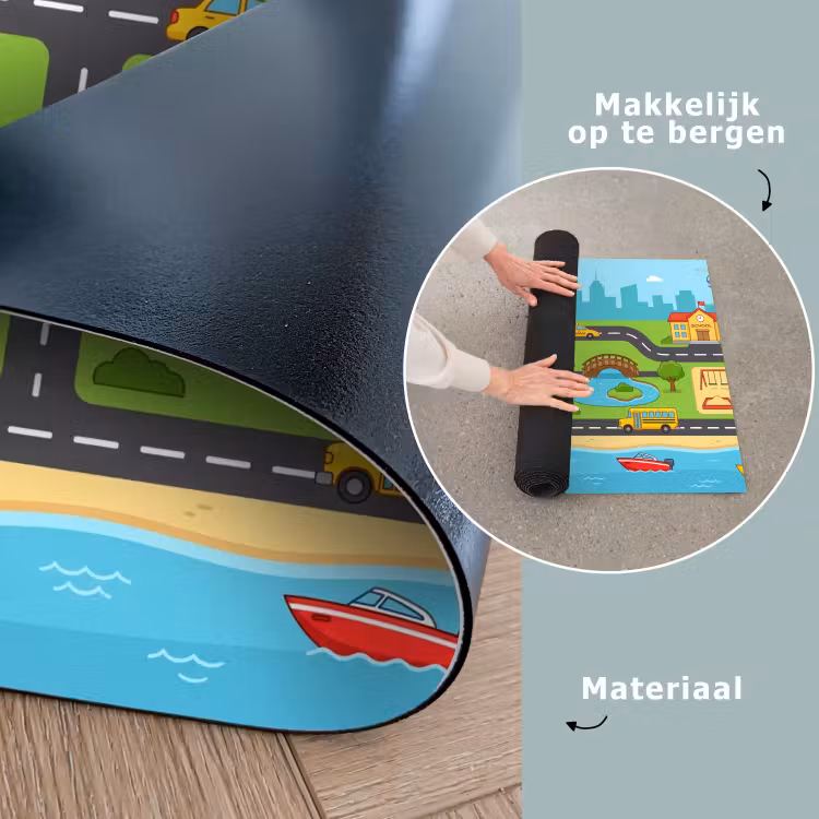 Speelkleed - Stad - Verkeer - Cartoon — 6