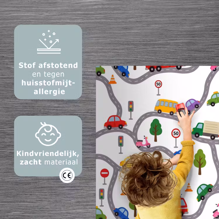 Speelkleed - Voertuig - Weg - Patroon — 3
