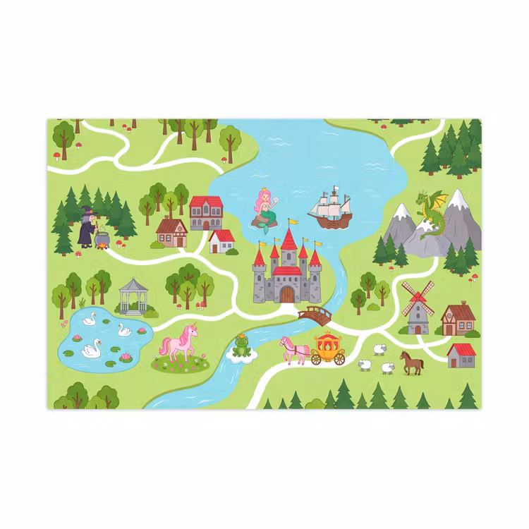 Speelkleed - Kasteel - Fantasie - Cartoon — 1