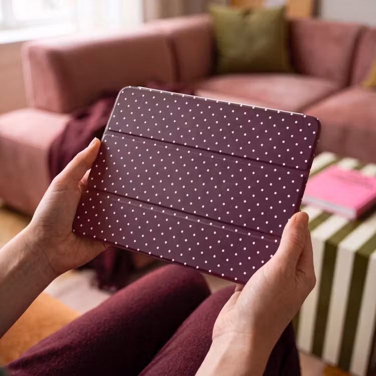 iPad hoes - Stippen - Modern - Paars — 3