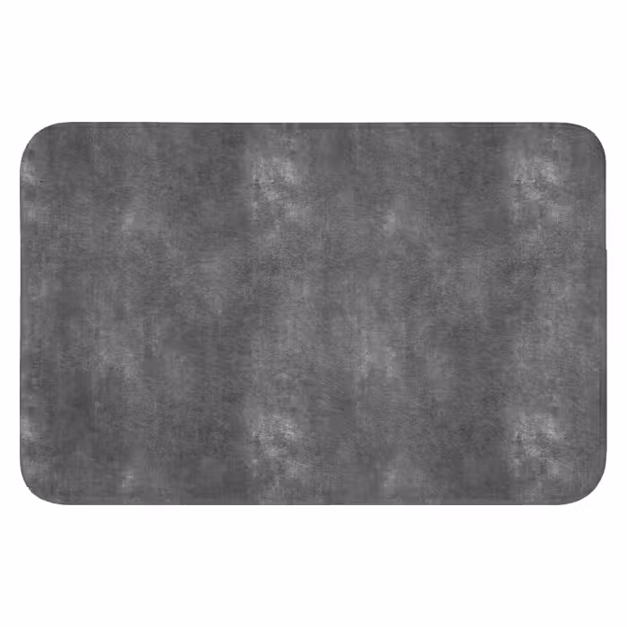 WC Mat - Donkergrijs - Ruw - Beton
