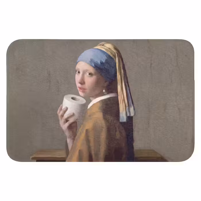 WC Mat - Klassiek - Humor - Kleurrijk
