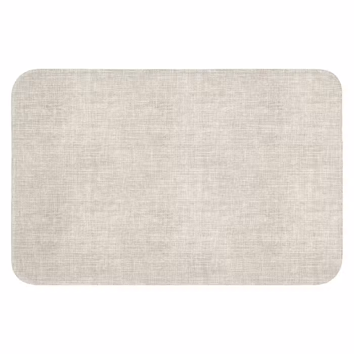 WC Mat - Linnen - Textuur - Beige