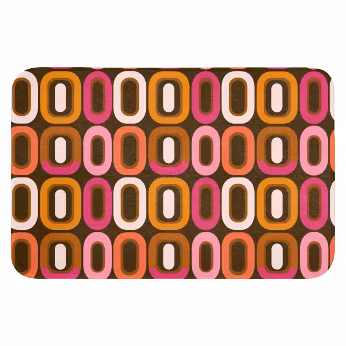 WC Mat - Modern - Retro - Kleurrijk