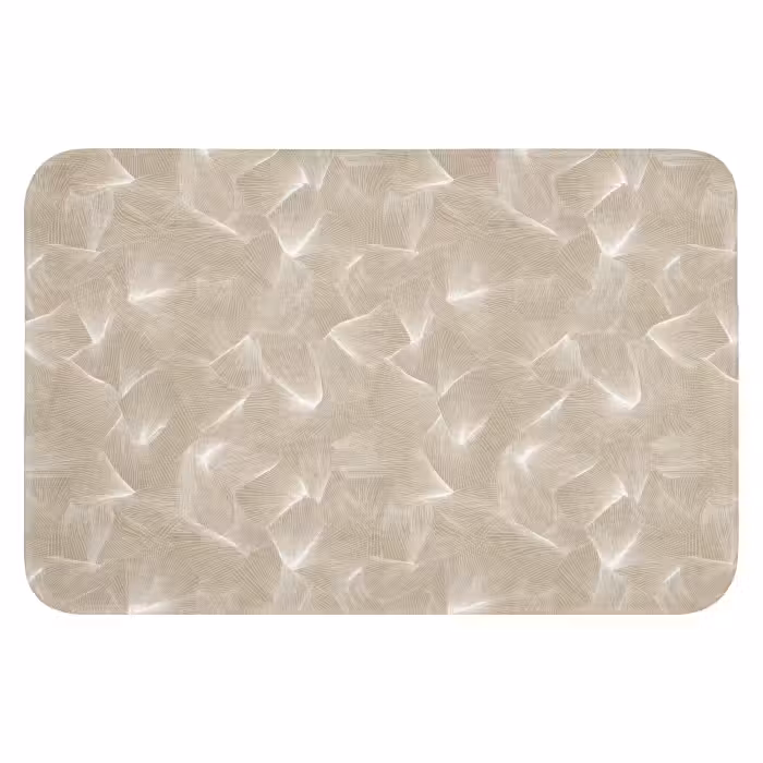 WC Mat - Organisch - Textuur - Beige