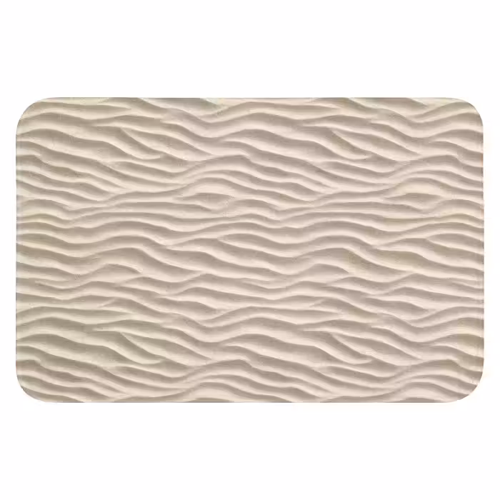 WC Mat - Zand - Golven - Beige